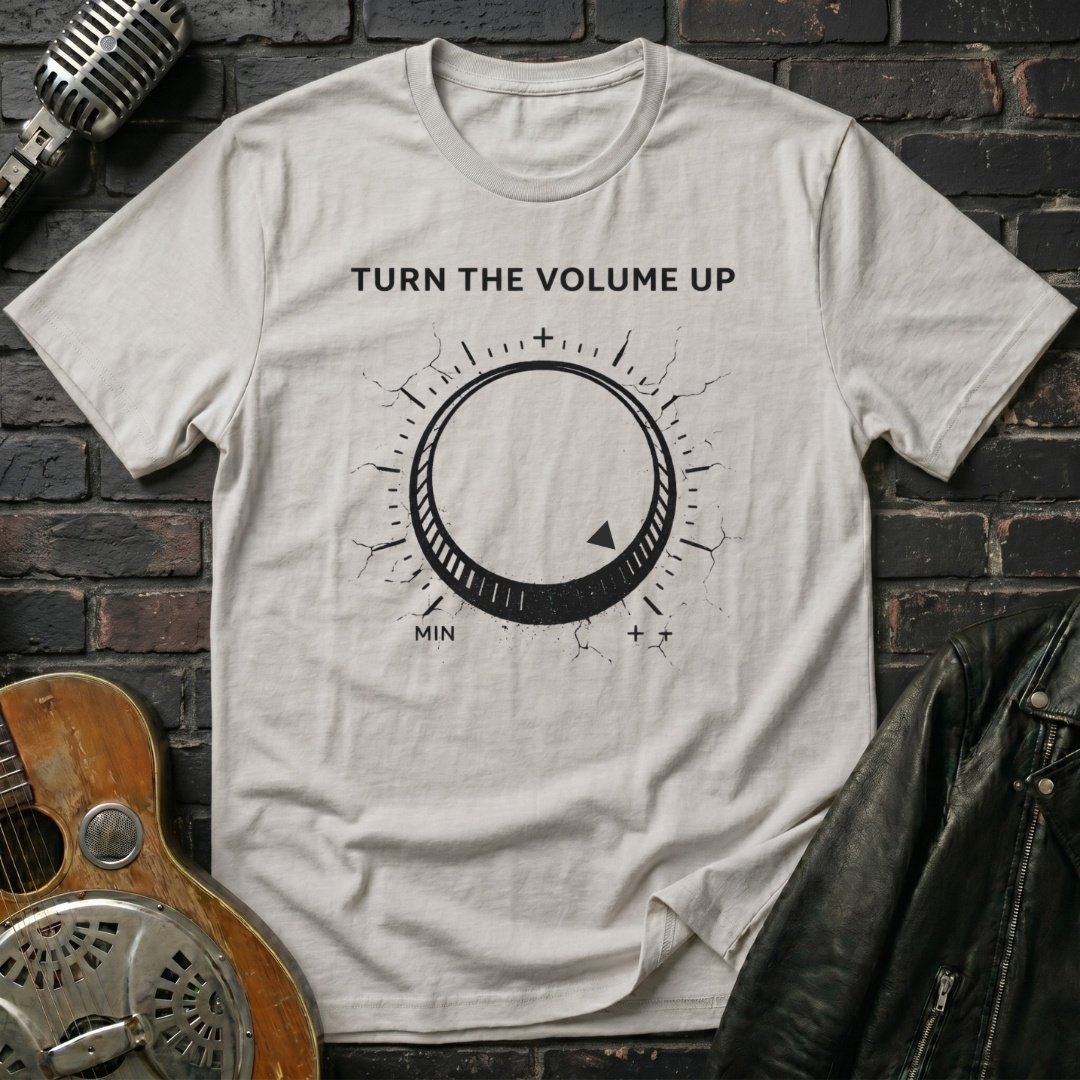 Turn The Volume Up T-Shirt - Image 2