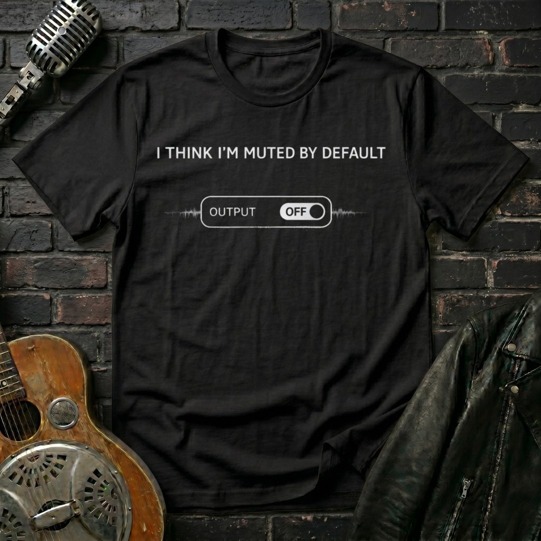 Muted By Default T-Shirt - Image 4