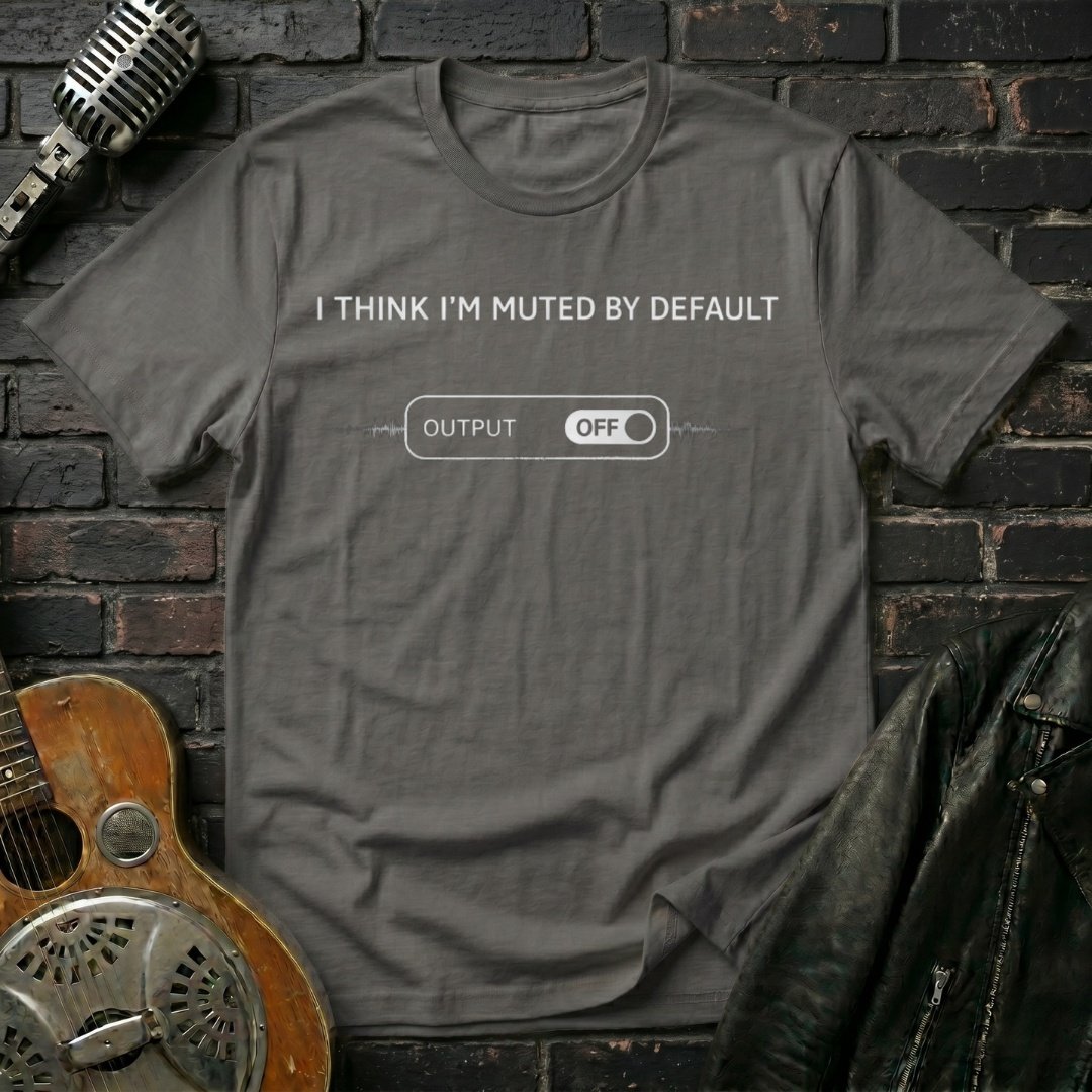 Muted By Default T-Shirt - Image 3