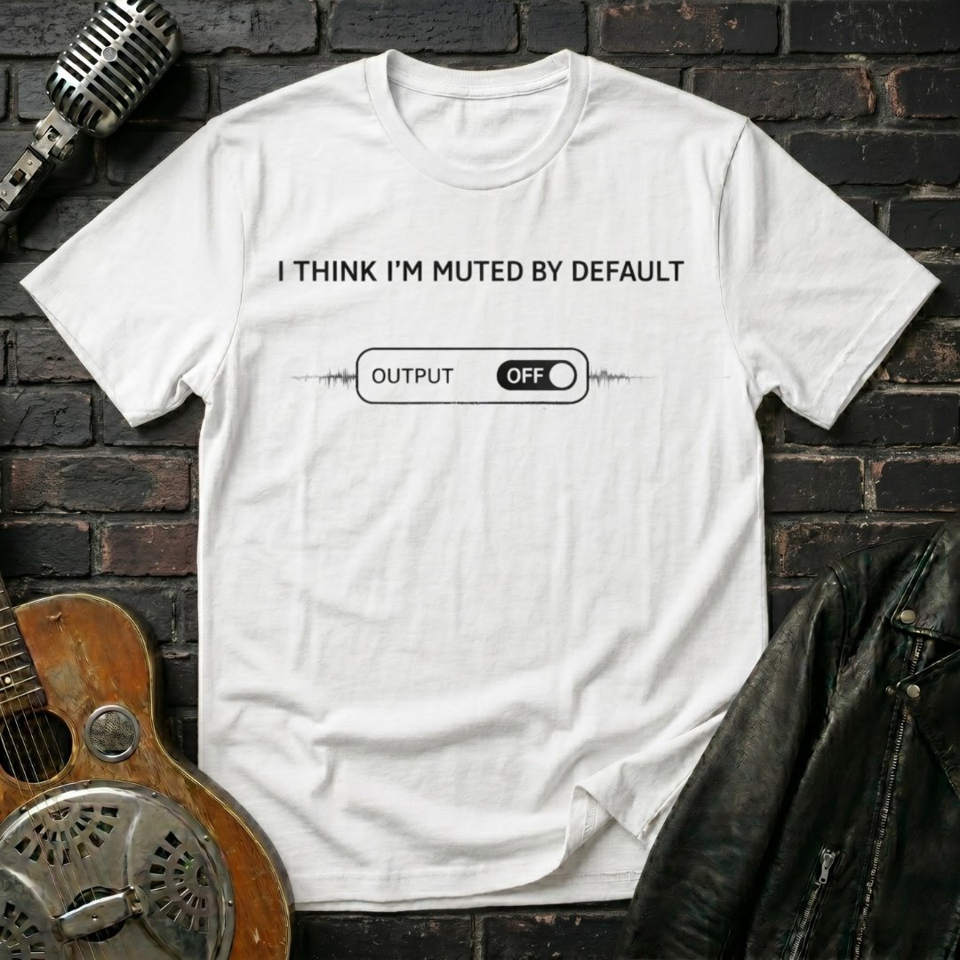 Muted By Default T-Shirt - Image 2