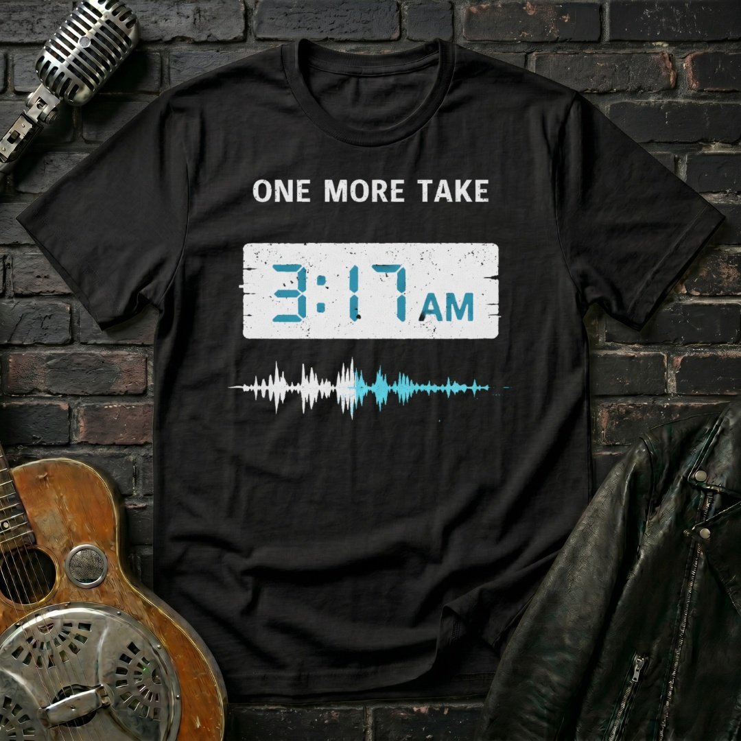 One More Take 317am T-Shirt - Image 4