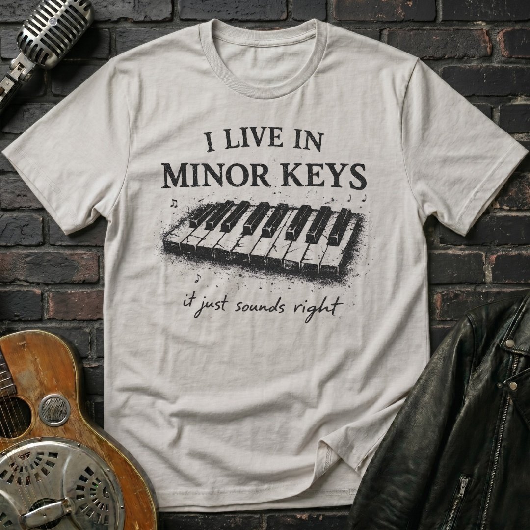 Live In Minor Keys T-Shirt - Image 3