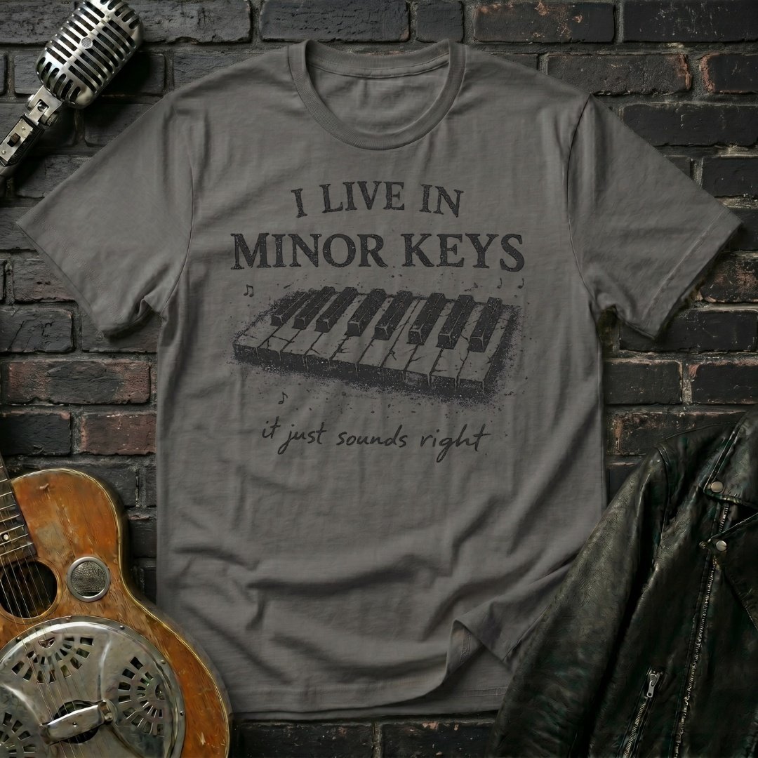 Live In Minor Keys T-Shirt - Image 4