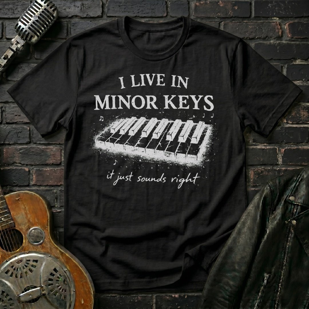 Live In Minor Keys T-Shirt - Image 2