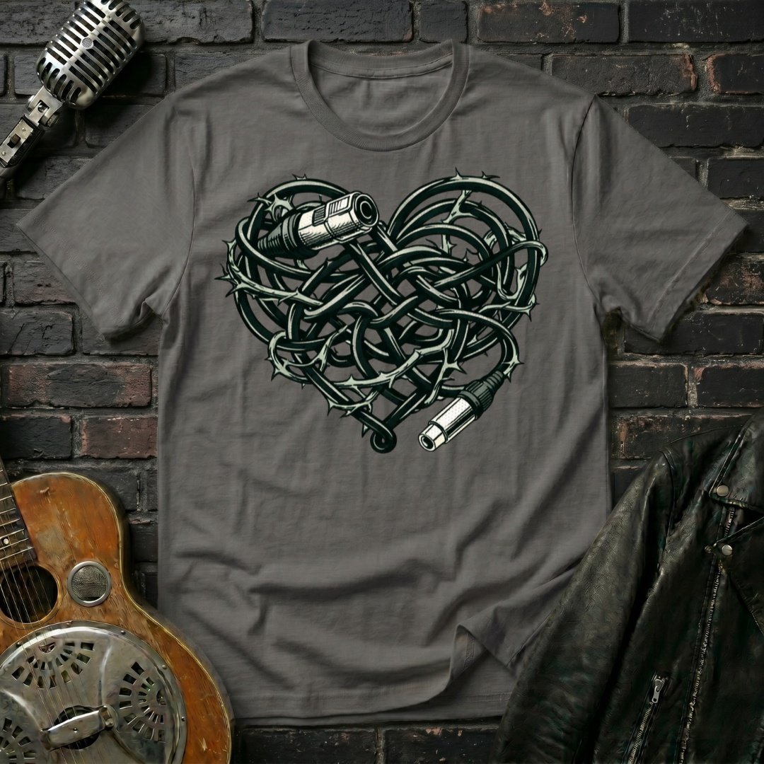 Cable Heart T-Shirt - Image 3