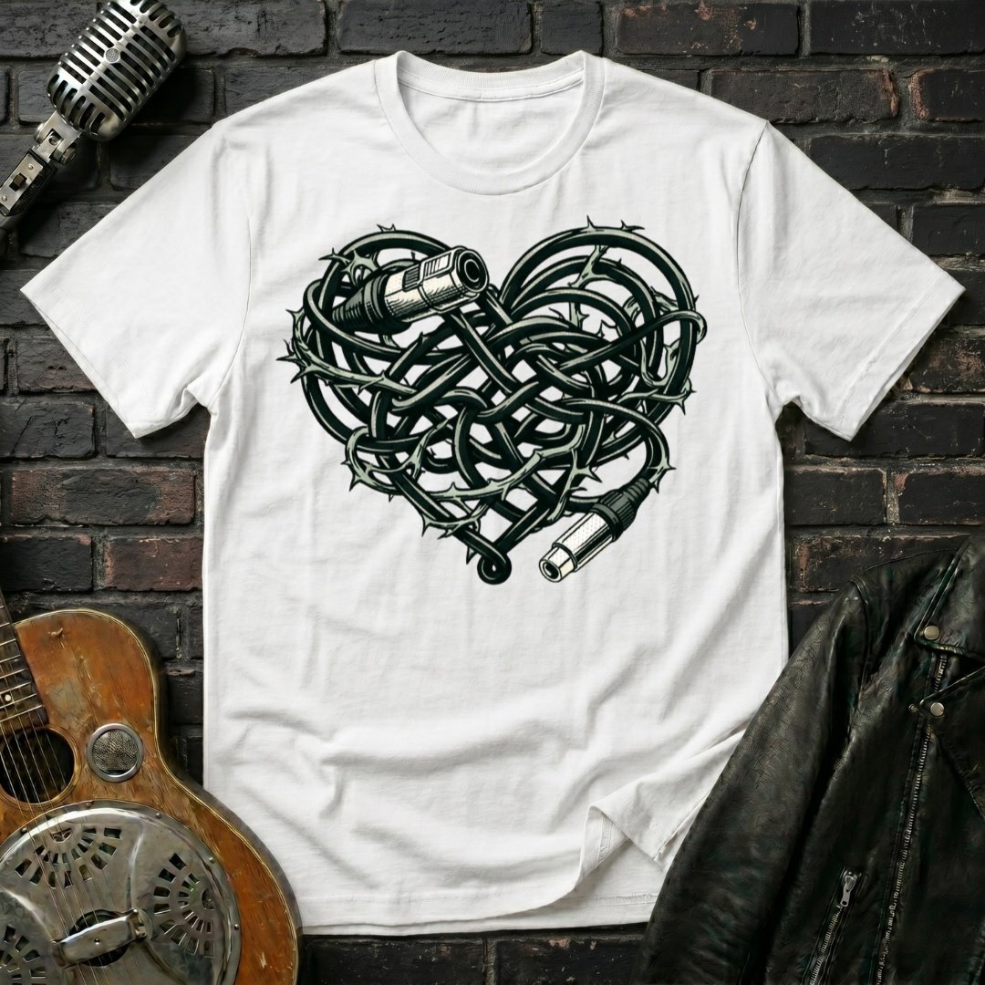 Cable Heart T-Shirt - Image 2