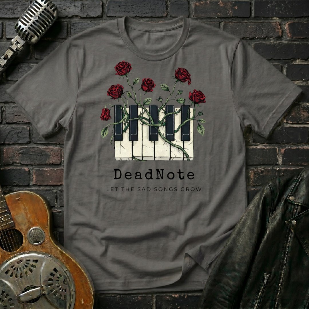 Sad Songs Crimson Roses T-Shirt - Image 4