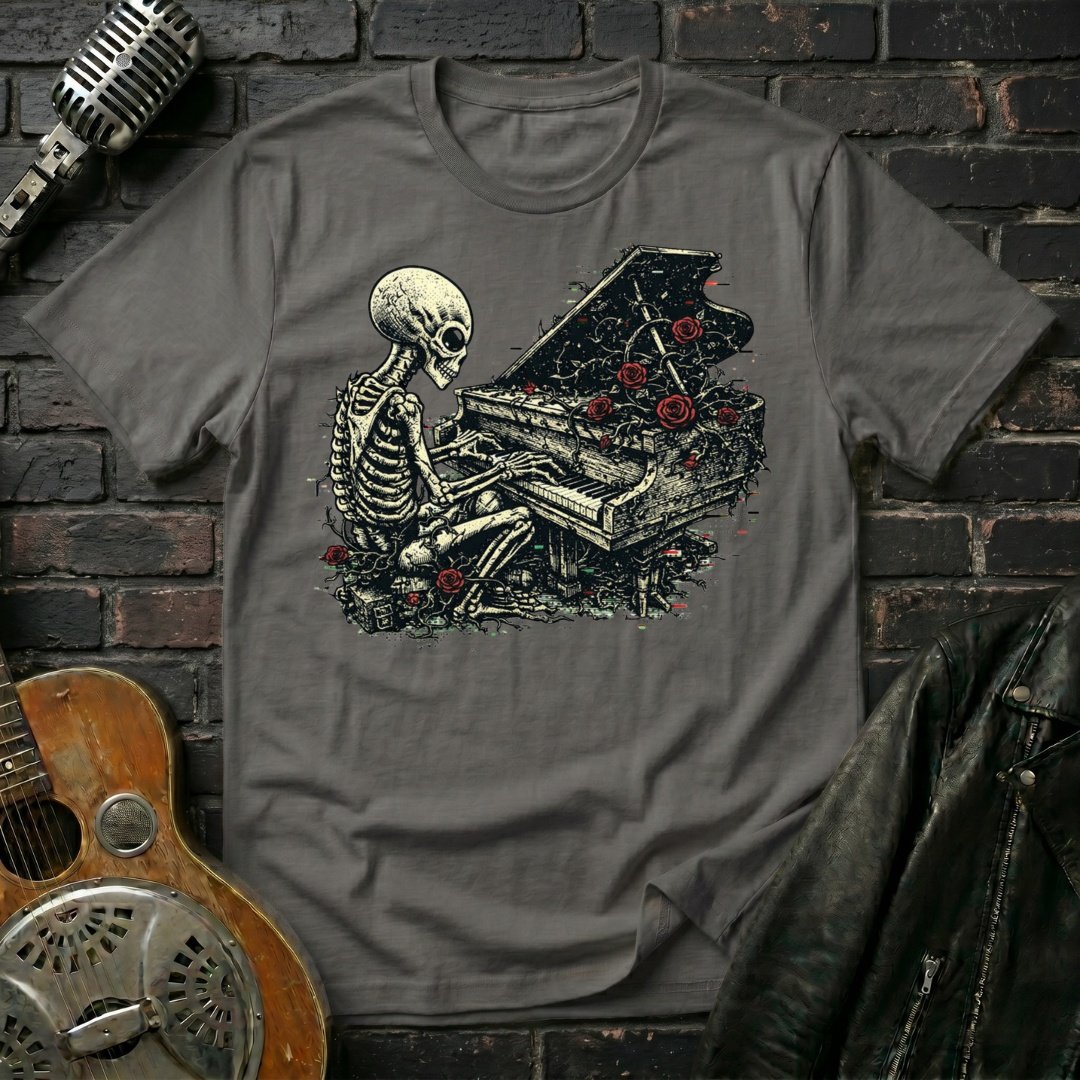 Alien Pianist T-Shirt - Image 3