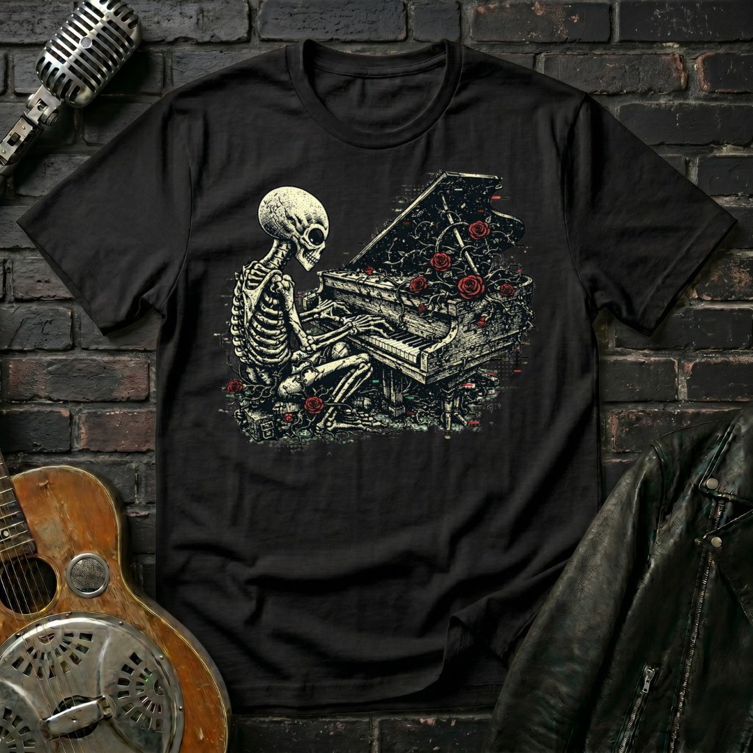 Alien Pianist T-Shirt - Image 4