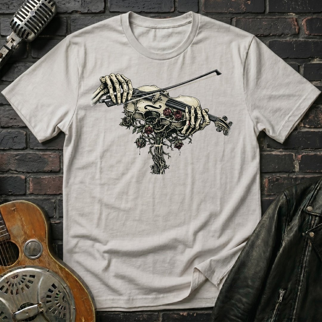 Boney Violin T-Shirt - Image 3