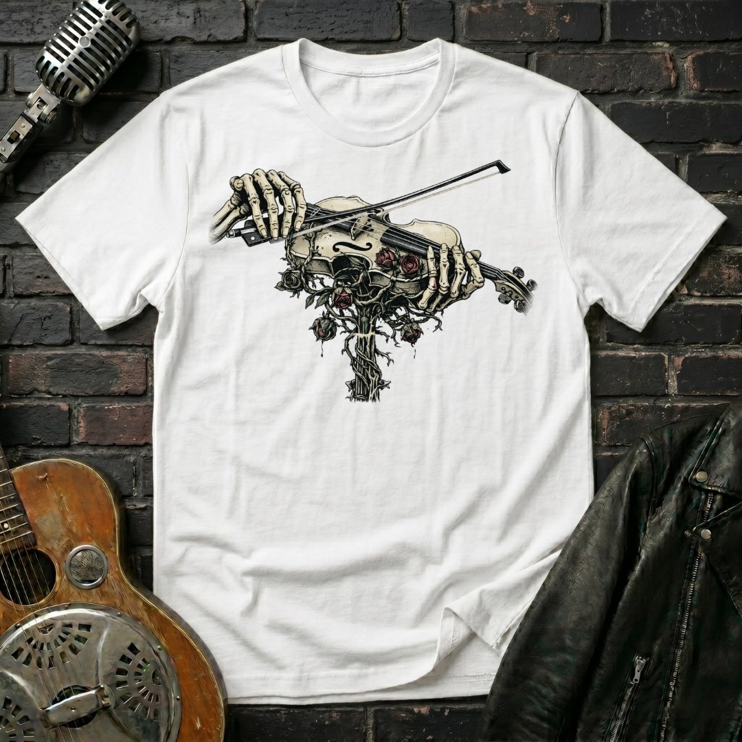 Boney Violin T-Shirt - Image 2