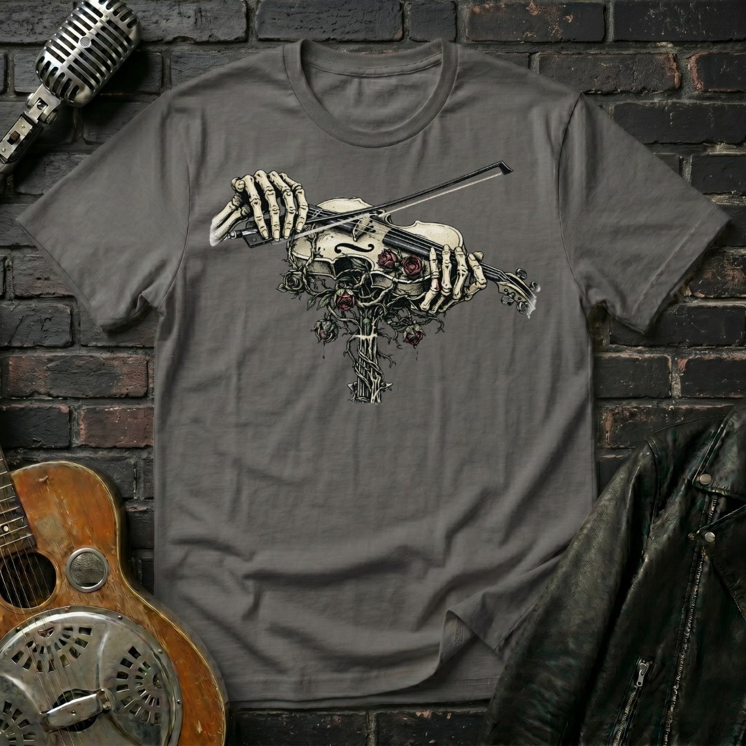 Boney Violin T-Shirt - Image 4