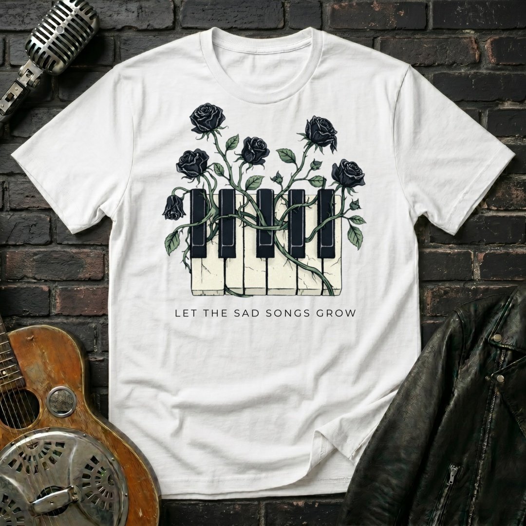 Sad Song Black Rose T-Shirt