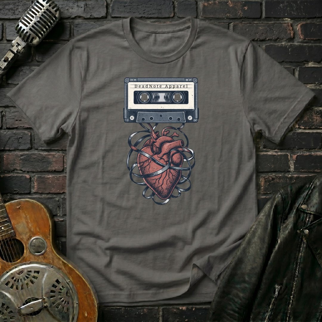 Cassette Heart T-Shirt - Image 3