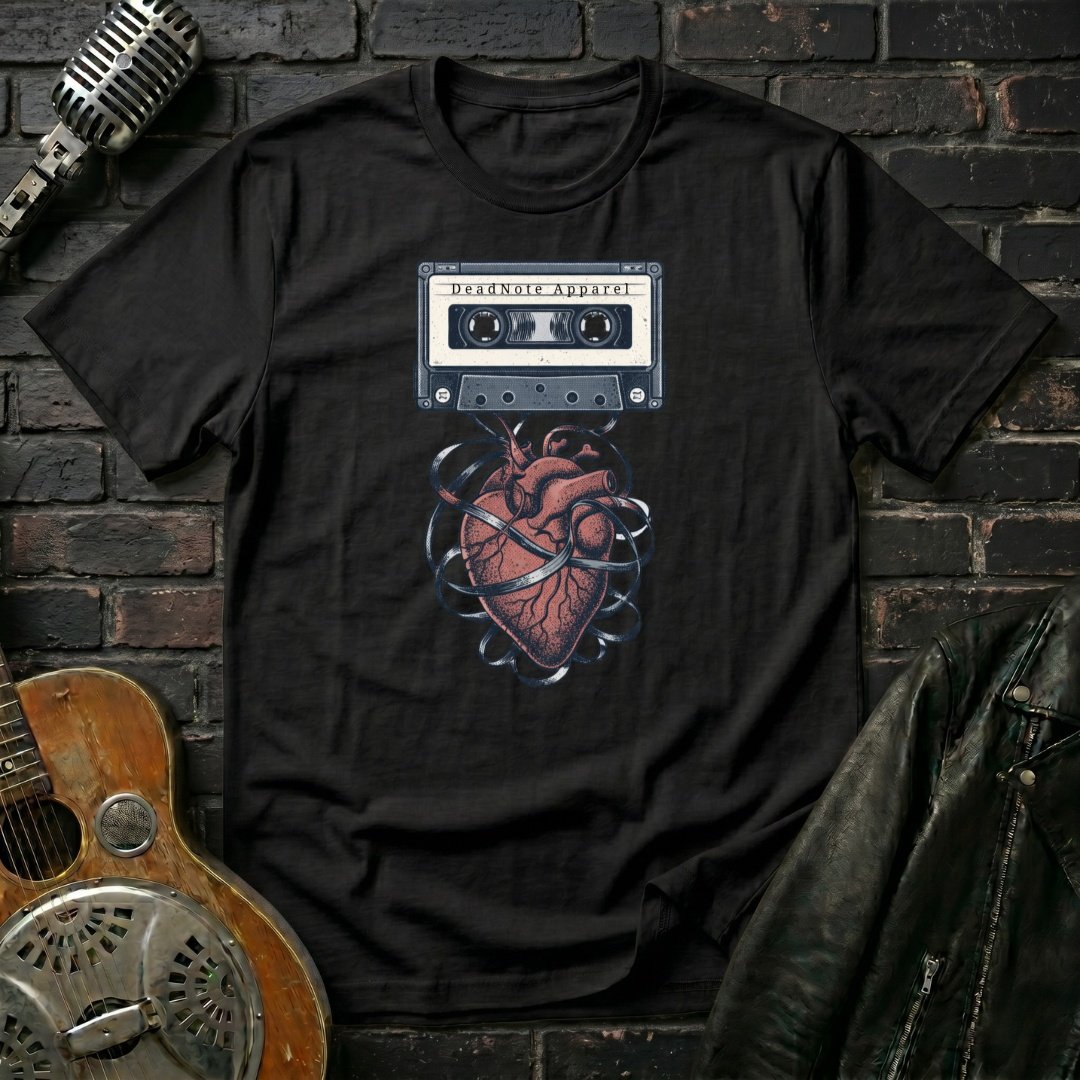 Cassette Heart T-Shirt - Image 4