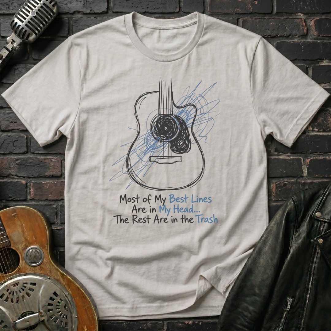 Guitar Scribble T-Shirt - Image 3
