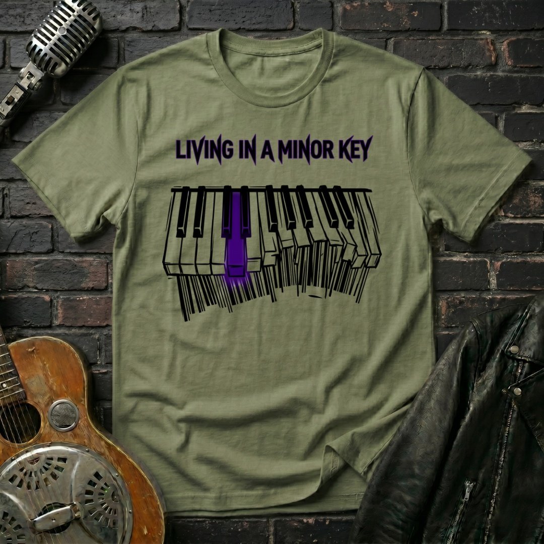 Living In A Minor Key T-Shirt - Image 3