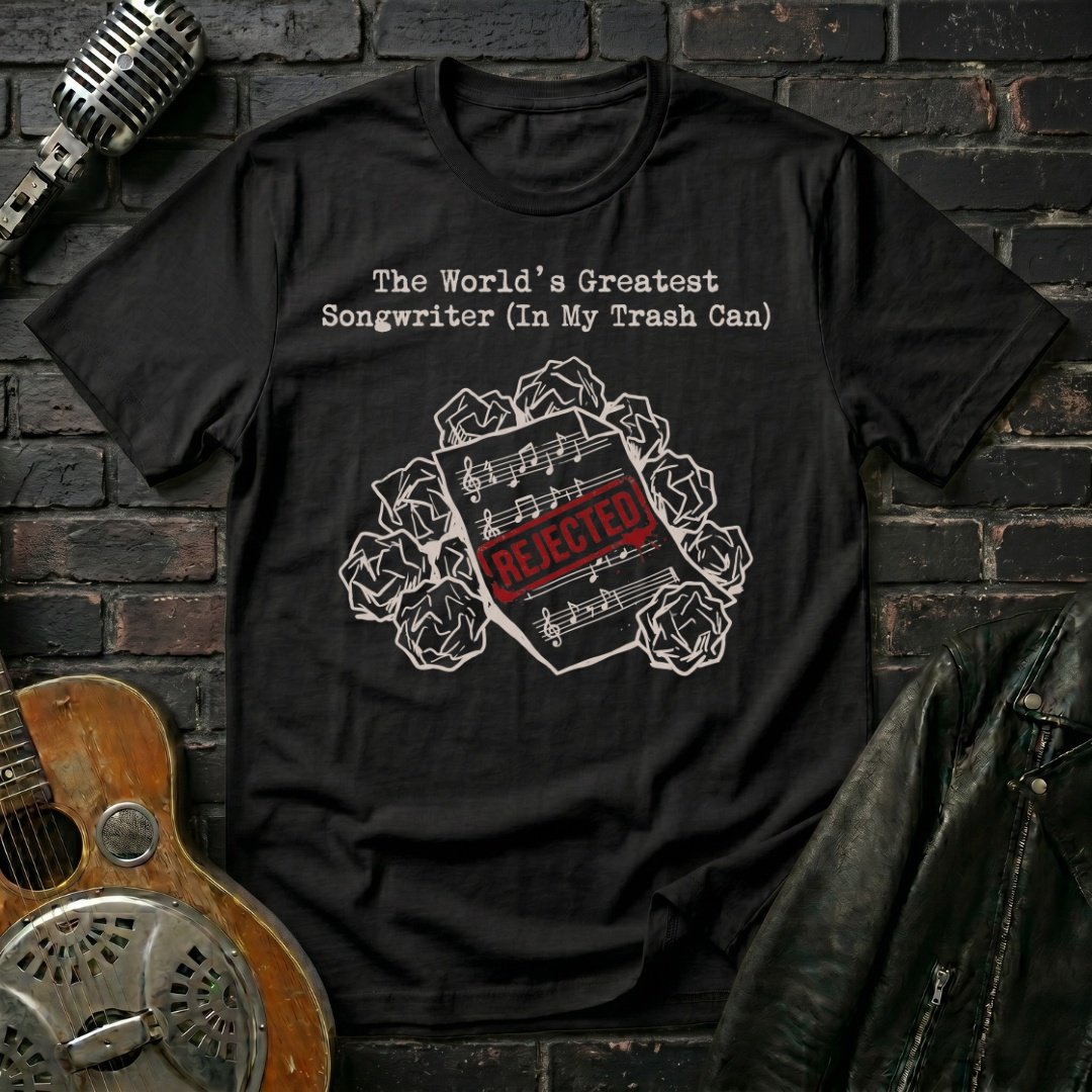 Worlds Greatest Songwriter T-Shirt - Image 2