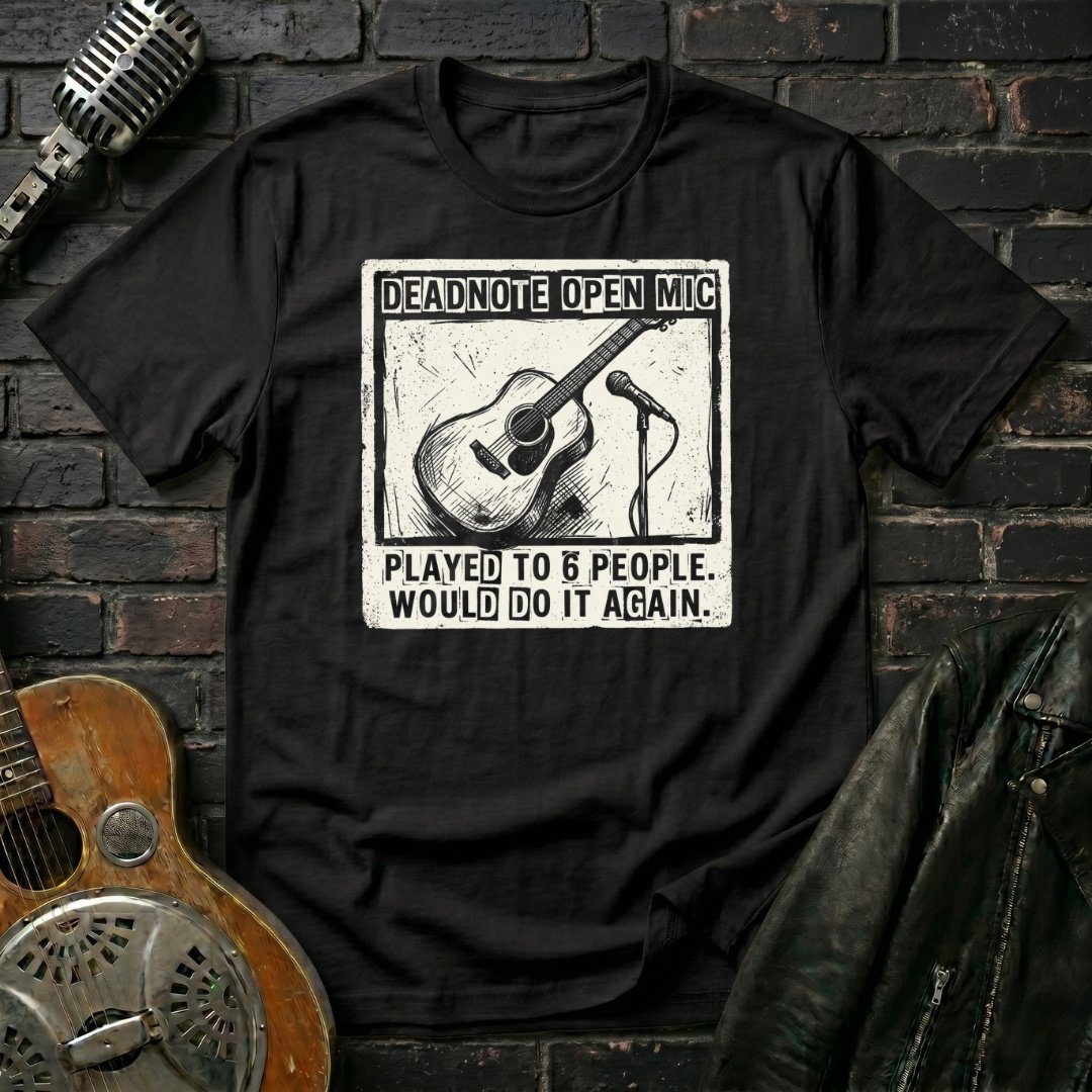 DeadNote Open Mic T-Shirt - Image 2