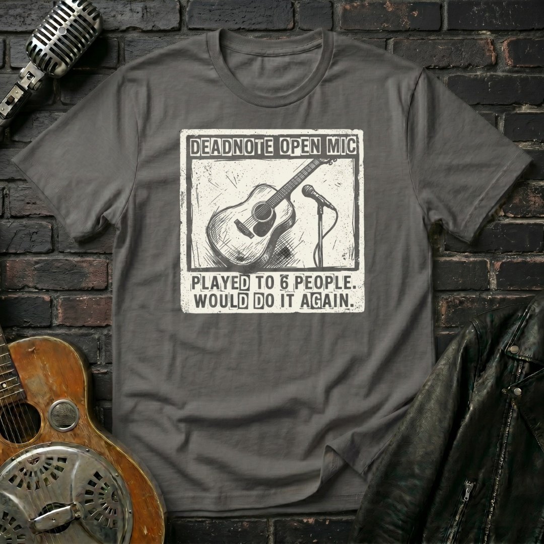 DeadNote Open Mic T-Shirt - Image 4