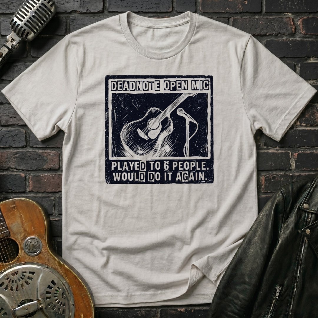 DeadNote Open Mic T-Shirt - Image 3