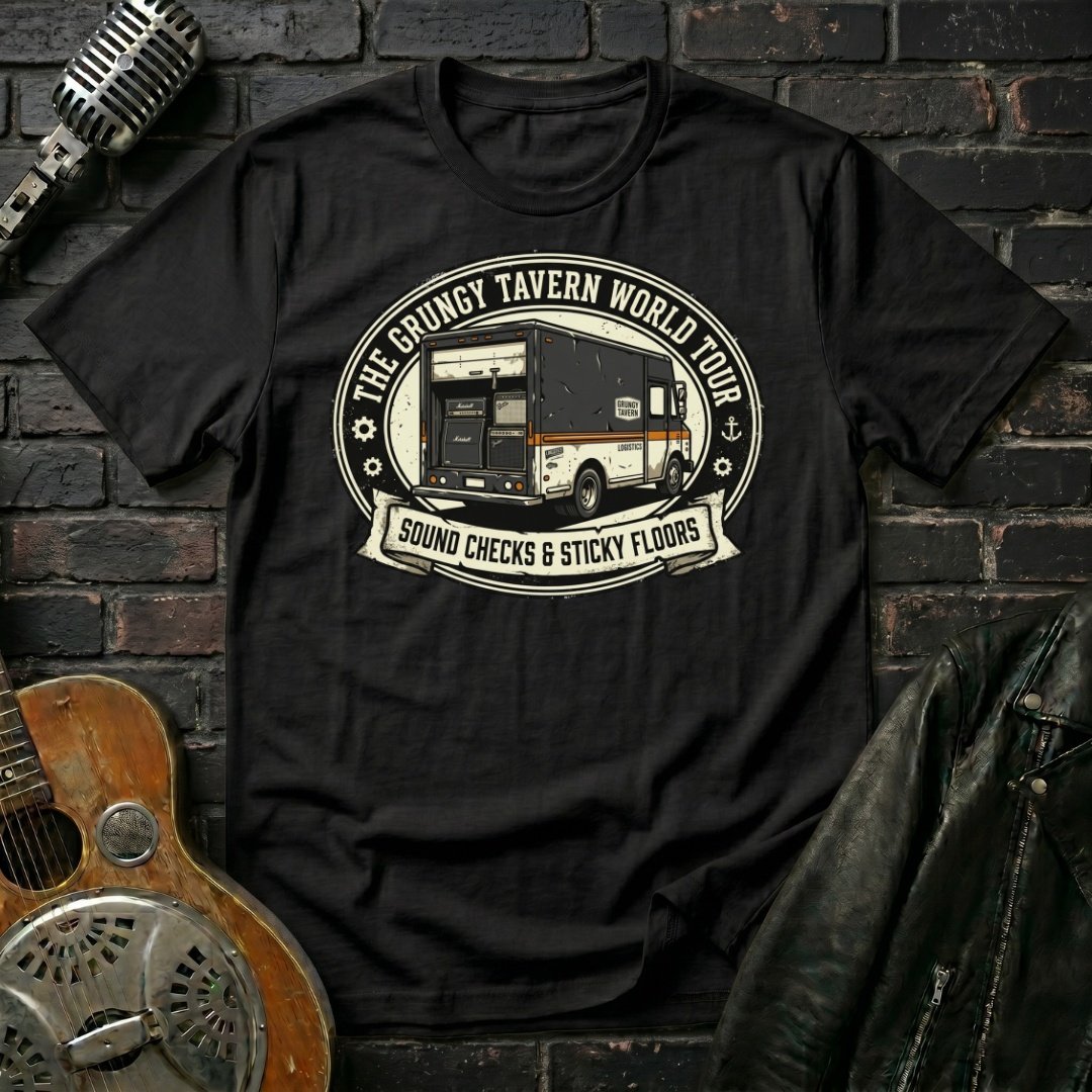 Grungy Tavern World Tour T-Shirt - Image 3