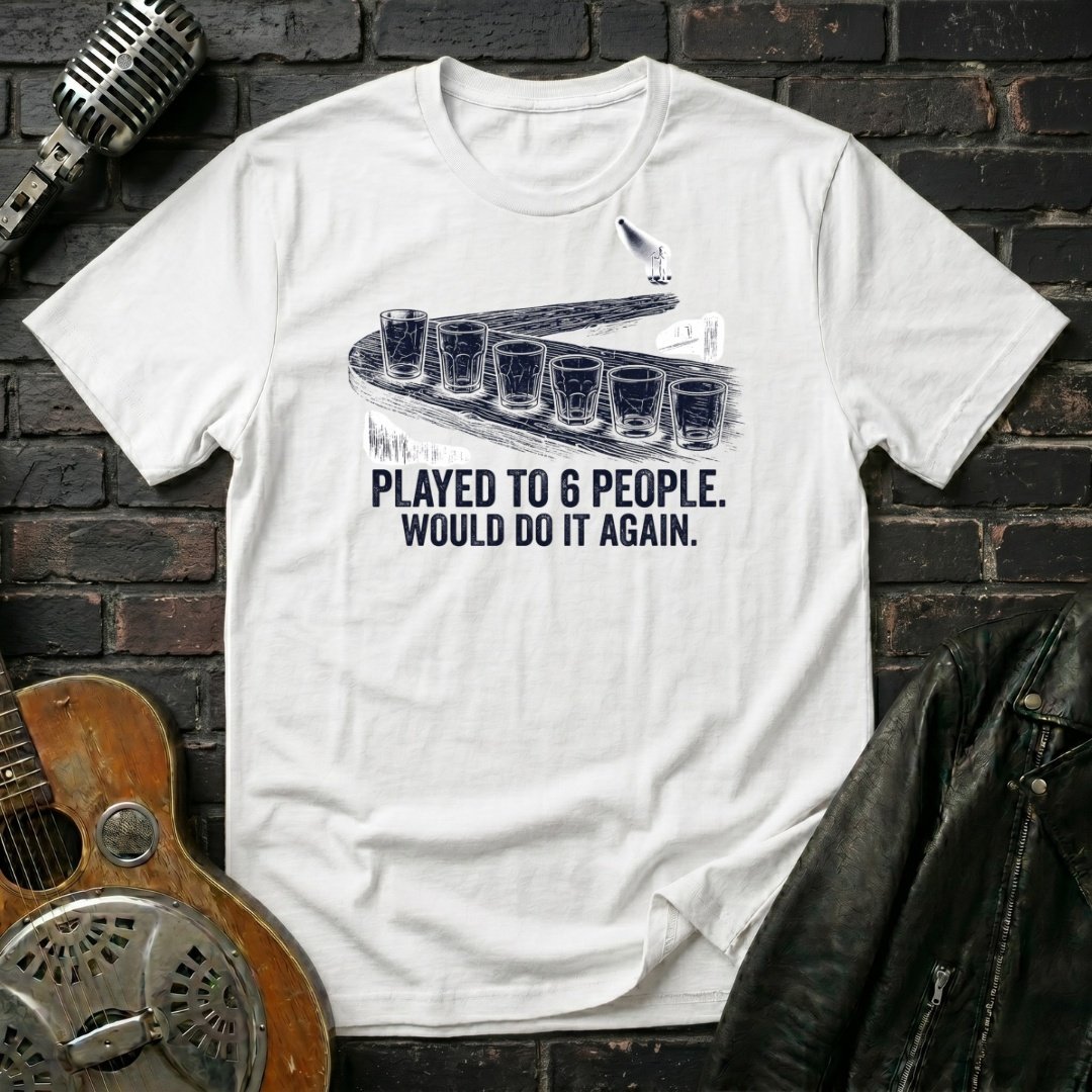 Six Empty Glasses T-Shirt - Image 2