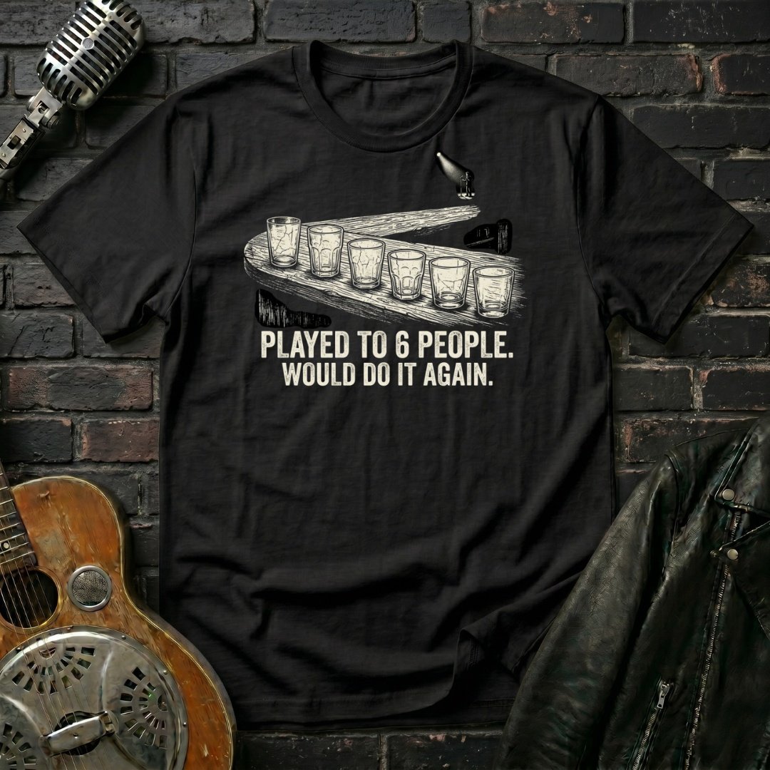 Six Empty Glasses T-Shirt